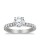 The Queen Diamond - 1,50 ct Zentraldiamant + 0,60 ct Seitensteine Diamantring in Weissgold
