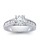 The Queen Diamond - 1,50 ct Zentraldiamant + 0,48 ct Seitensteine Diamantring in Weissgold