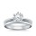 Original Empire 1,50 ct Diamantring in Weissgold
