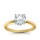 Original Empire 2,00 ct Diamantring in Gelbgold