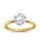Original Empire 2,00 ct Diamantring in Gelbgold