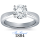 The Great 1884 - 2,00 ct Diamantring in Weissgold