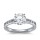 The Queen Diamond - 2,00 ct Zentraldiamant + 0,40 ct Seitensteine Diamantring in Weissgold