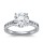 The Queen Diamond - 4,00 ct Zentraldiamant + 0,40 ct Seitensteine Diamantring in Weissgold