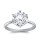 Original Empire 4,00 ct Diamantring in Weissgold