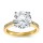 The Queen Diamond - 5,00 ct  Zentraldiamant + 0,48 ct Seitensteine Diamantring in Gelbgold