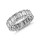 Original Empire 8,90 ct DIAMANTBANDRING MIT MEHREREN DIAMANTEN