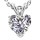 Original Empire 0,40 ct Diamant Anhänger in Weissgold
