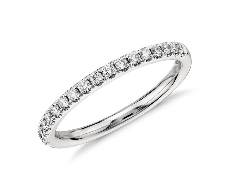 Original Empire 0,25 ct DIAMANTBANDRING MIT MEHREREN DIAMANTEN