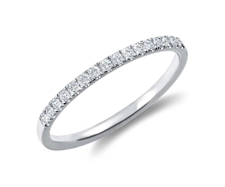 Original Empire 0,15 ct DIAMANTBANDRING MIT MEHREREN DIAMANTEN