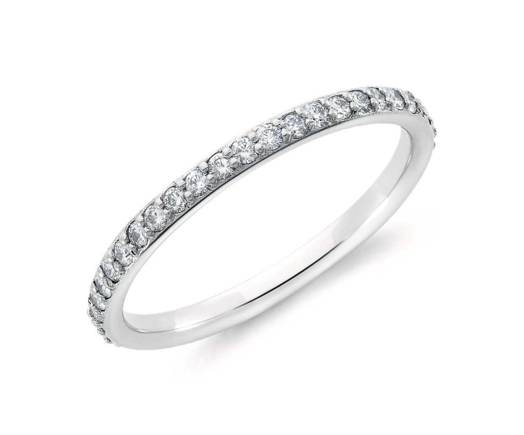 Original Empire 0,18 ct DIAMANTBANDRING MIT MEHREREN DIAMANTEN