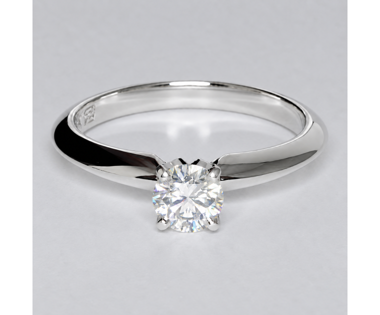 Original Empire 0,20 ct Lab-Grown Diamantring in Weissgold - sofort verfügbar