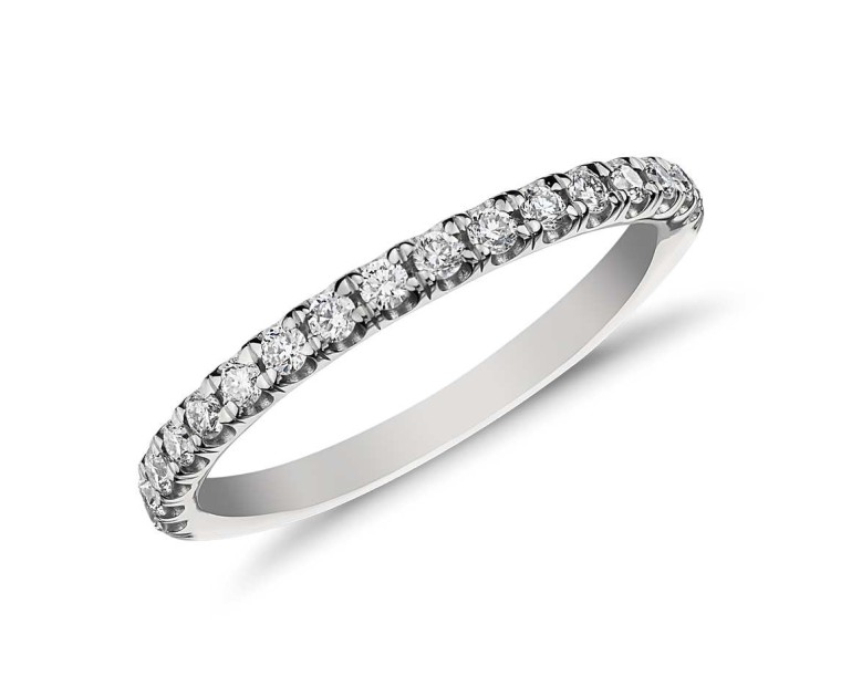 Original Empire 0,21 ct DIAMANTBANDRING MIT MEHREREN DIAMANTEN