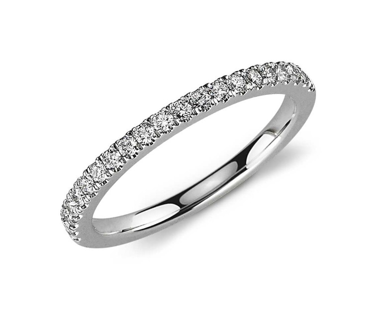 Original Empire 0,30 ct DIAMANTBANDRING MIT MEHREREN DIAMANTEN