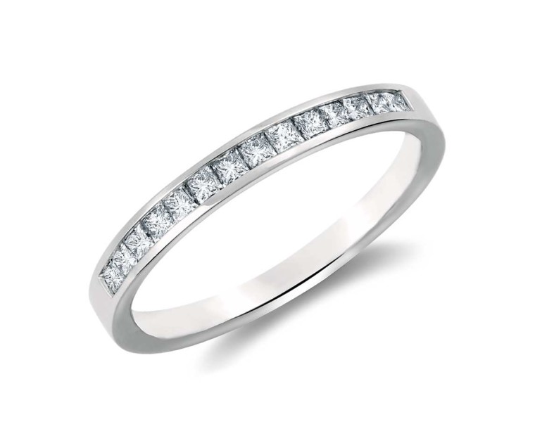 Original Empire 0,33 ct DIAMANTBANDRING MIT MEHREREN DIAMANTEN