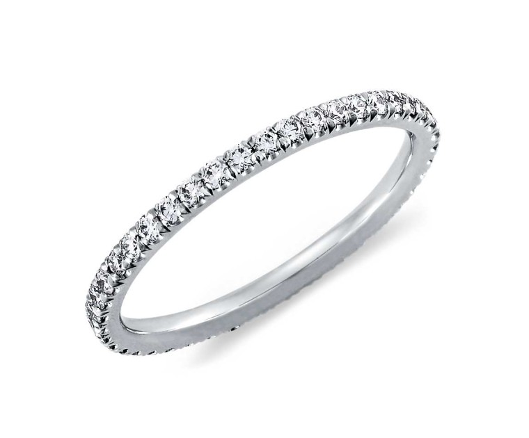 Original Empire 0,34 ct DIAMANTBANDRING MIT MEHREREN DIAMANTEN