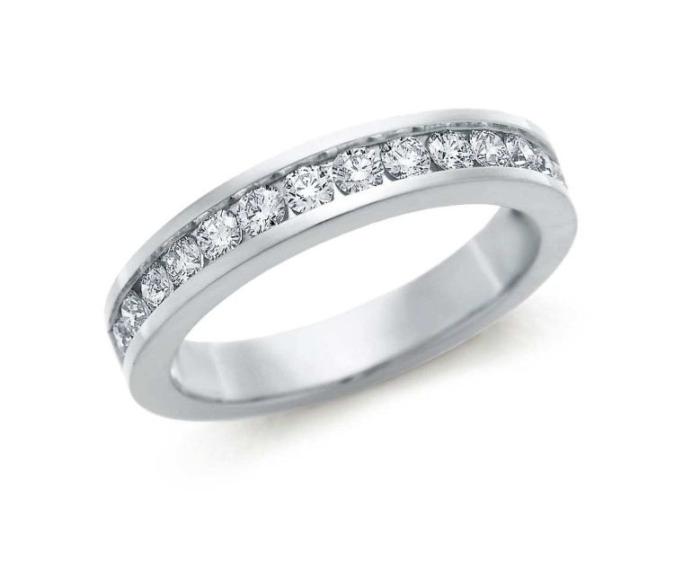 Original Empire 0,48 ct DIAMANTBANDRING MIT MEHREREN DIAMANTEN