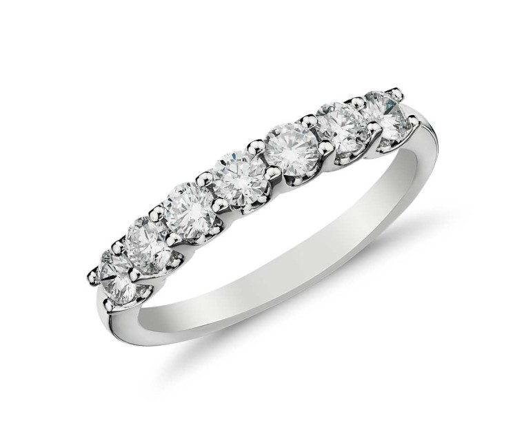 Original Empire 0,48 ct DIAMANTBANDRING MIT MEHREREN DIAMANTEN