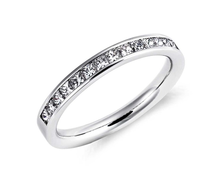 Original Empire 0,49 ct DIAMANTBANDRING MIT MEHREREN DIAMANTEN