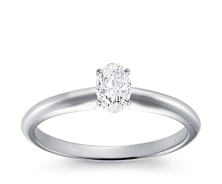 Original Empire 0,50 ct Diamantring in Weissgold