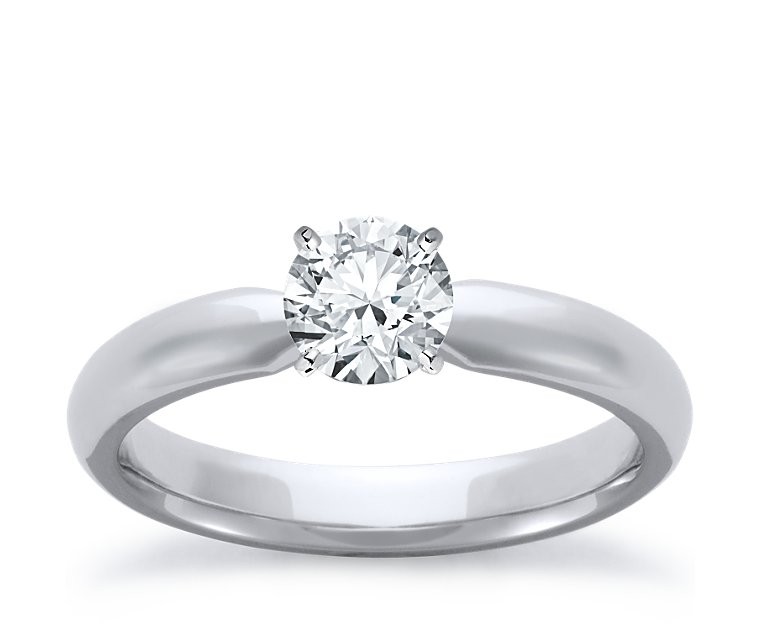 The Great 1884 - 0,70 ct Diamantring in Weissgold