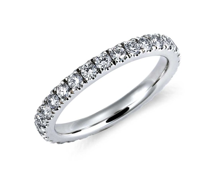 Original Empire 0,95 ct DIAMANTBANDRING MIT MEHREREN DIAMANTEN