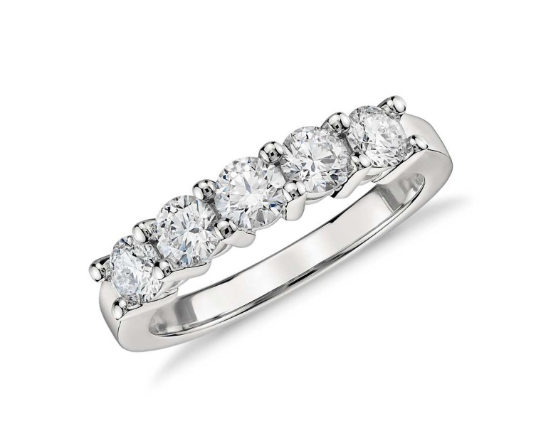 Original Empire 0,75 ct DIAMANTBANDRING MIT MEHREREN DIAMANTEN