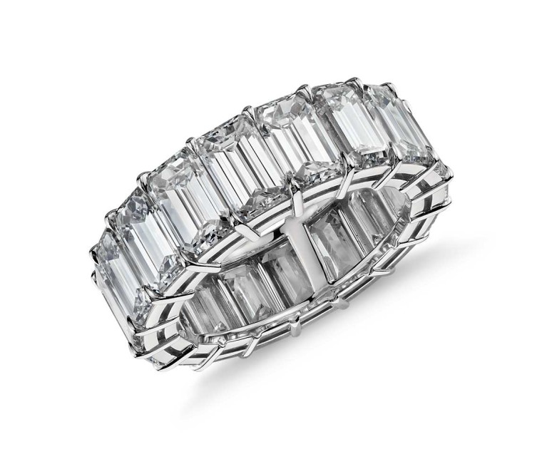 Original Empire 10,03 ct DIAMANTBANDRING MIT MEHREREN DIAMANTEN