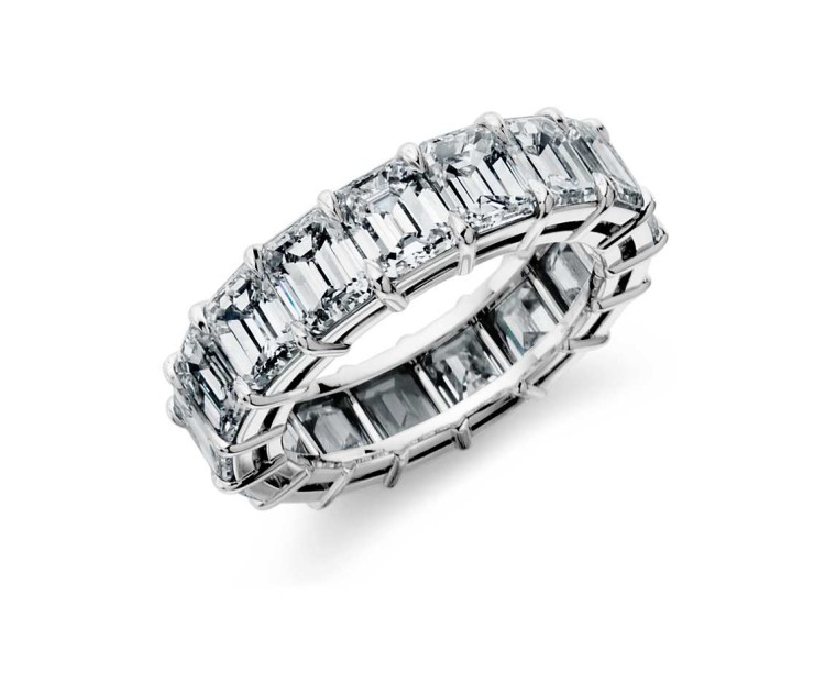 Original Empire 10,80 ct DIAMANTBANDRING MIT MEHREREN DIAMANTEN