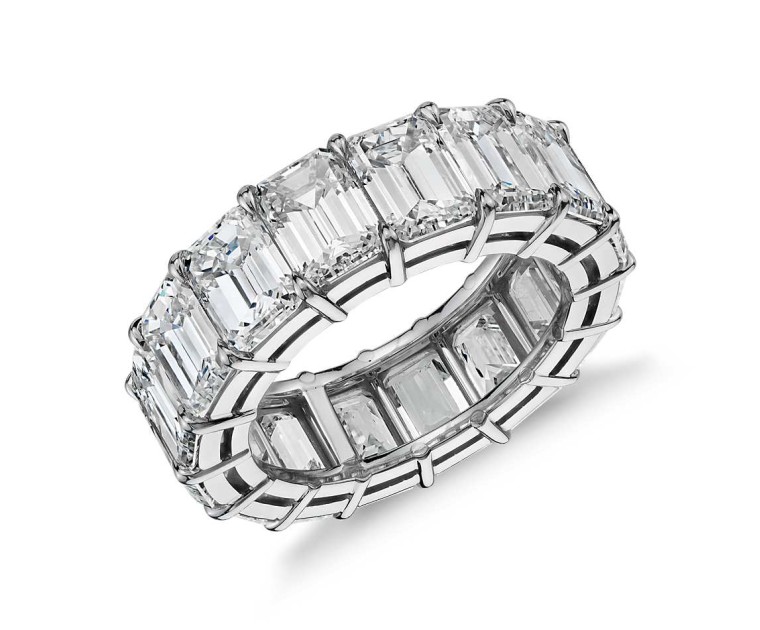 Original Empire 13,05 ct DIAMANTBANDRING MIT MEHREREN DIAMANTEN