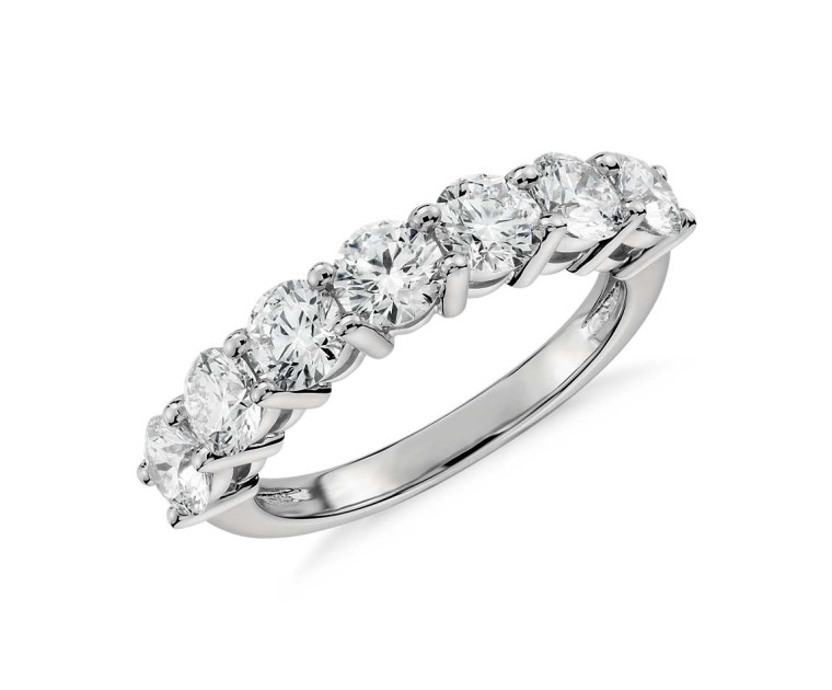 Original Empire 1,98 ct DIAMANTBANDRING MIT MEHREREN DIAMANTEN