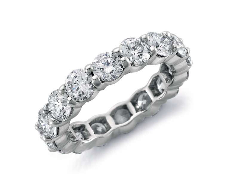 Original Empire 4,00 ct DIAMANTBANDRING MIT MEHREREN DIAMANTEN