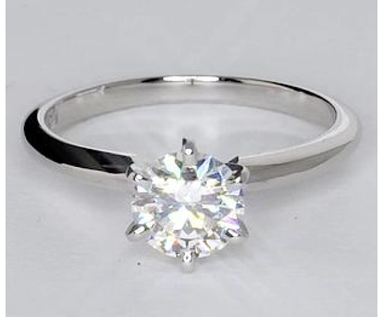 Original Empire 0,50 ct Diamantring in Weissgold - sofort verfügbar