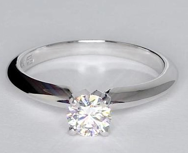Original Empire 0,20 ct Diamantring in Weissgold