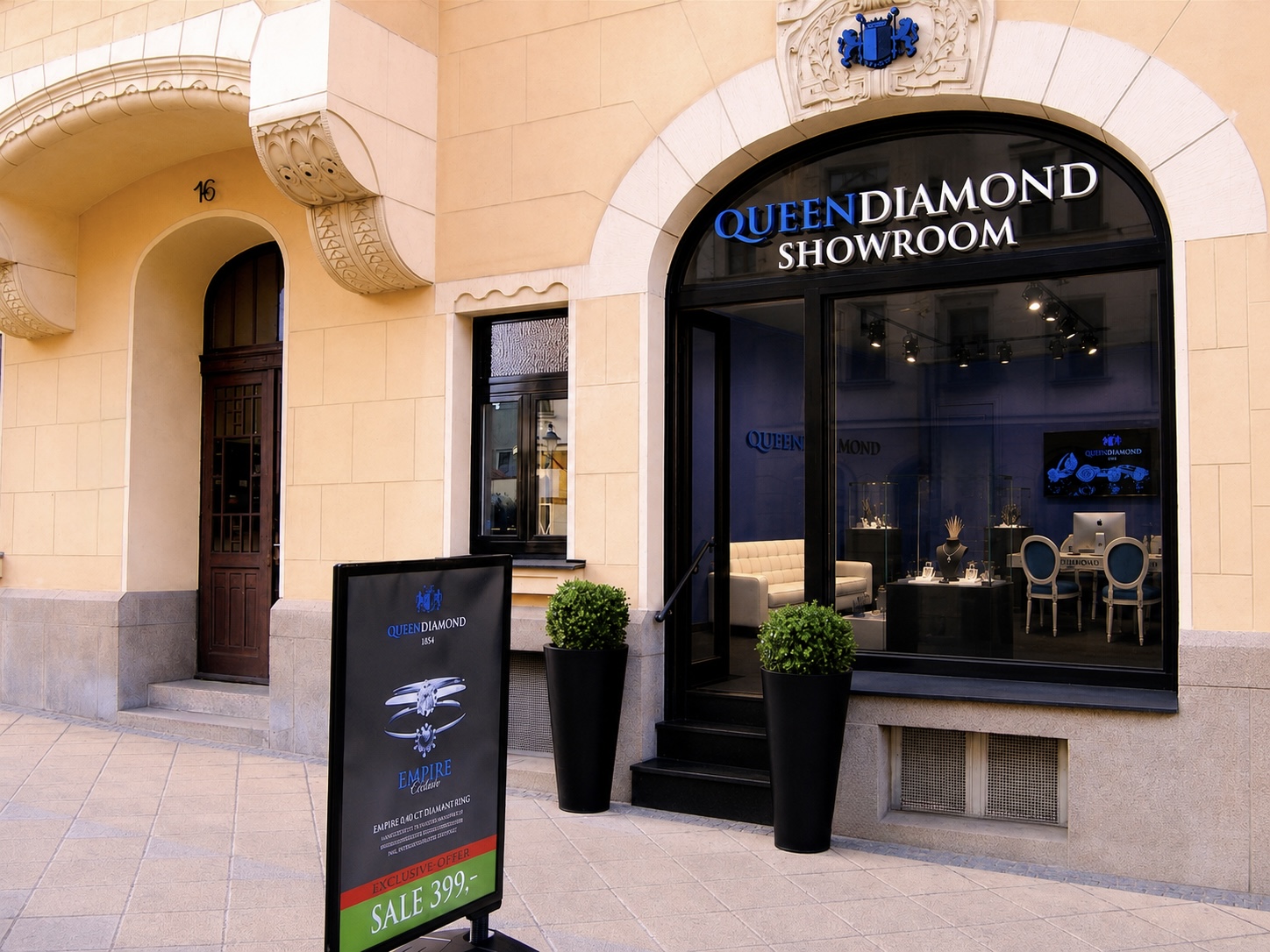 Queen Diamond Showroom in Zwickau